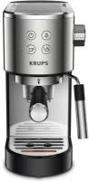 Кофеварка рожковая Krups Virtuoso XP442C11, серебристый/черный