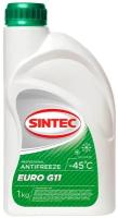 Антифриз Sintec Euro Зеленый G11 (-45) 1 Кг SINTEC арт. 802559