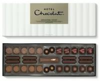 Hotel Chocolate Набор веганских шоколадных конфет (33 штуки)