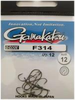 Крючок Gamakatsu Hook F314 12P N/L Black №12