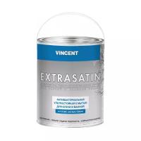 Краска акриловая VINCENT Extrasatin полуглянцевая белый 2.25 л 2.25 кг