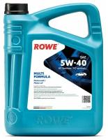 ROWE Масло Моторное 5w40 Rowe 5л Нс- Синтетика Hightec Multi Formula C3