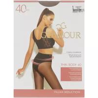 Колготки Glamour Thin Body, 40 den, размер 3, бежевый