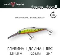 Воблер Sprut Tara Troll 3D 120SP (Suspending/120mm/29g/3,5-4,5m/YT-3D)