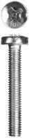 Винт DIN 7985, M3x10 мм, 32 шт, класс прочности 8.8, оцинкованный, ЗУБР