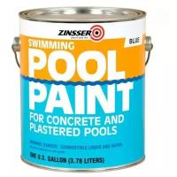 Zinsser Swimming Pool Paint краска для бассейнов (голубая, 3,78 л)