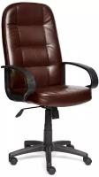 Компьютерное кресло TetChair Devon для руководителя, обивка: искусственная кожа, цвет: коричневый 2 TONE перфорированный