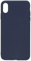 Защитный чехол TPU LuxCase для Apple iPhone Xs Max, Синий, 1,1 мм