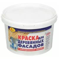 Новбытхим Краска для деревянных фасадов Белая 2,4 кг