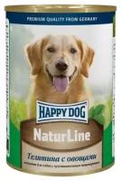 Happy dog Консервы для собак Телятина с овощами 0,97 кг 52439 (2 шт)