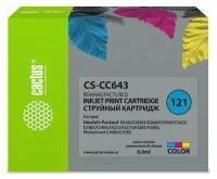 Cactus Картридж совместимый Кактус Cactus CS-CC643 251481 CC643HE трехцветный 165 стр 9 мл