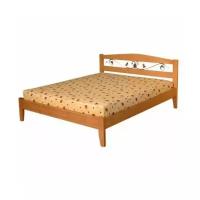 Кровать односпальная из массива дерева Жоржетта, сосна