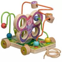 Каталка-игрушка Мир деревянных игрушек Бабочка (Д116)