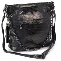 Женская кожаная сумка 3301-А238 Грей(6)