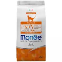 Monge Cat Monoprotein Sterilised Cухой корм для стерилизованных кошек, Утка 1.5кг