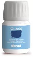 DA0700030 Акриловая краска для стекла GLASS, 30 мл, Darwi (236 синий)