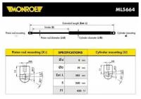 Амортизатор Крышки Багажника | Прав/Лев | Monroe арт. ML5664