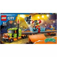 Конструктор LEGO City Stuntz 60294 Грузовик для шоу каскадёров, 420 дет