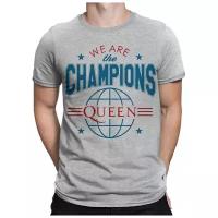 Queen - We are the Champions Мужская серая