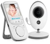 Беспроводная видеоняня Baby Monitor VB-605, с увеличенным радиусом действия, двусторонней связью, 4 колыбельными, режимом ночного видения и термометром AE210