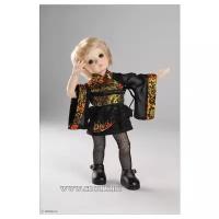 Костюм Dollmore Yuki Kimono Dress Set (Кимоно Юки чёрный для кукол Доллмор 26 см)
