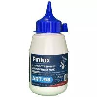 Finlux ART F 98 лак художественный акриловый для дерева, мебели, прозрачный полуглянцевый, 200 мл