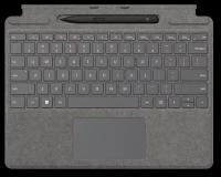 Клавиатура Microsoft Surface Pro Signature Keyboard Alcantara (Platinum) + Slim Pen 2