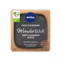 NIVEA твердое средство-скраб WonderBar Deep Cleansing Scrub