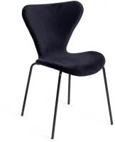 Стул TetChair Jacobsen SOFT, mod DC 103, металл/текстиль, цвет: черный