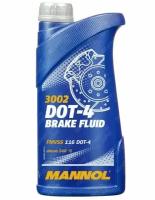 Тормозная жидкость Mannol Brake Fluid 3002-5 DOT 4 Class 4 0,5 л