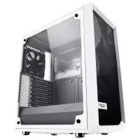 Корпус ATX Fractal Design Meshify C TG, Midi-Tower, без БП, белый [fd-ca-mesh-c-wt-tgc]