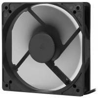 Вентилятор для корпуса CROWN MICRO CMCF-12025S-1200, черный/черный