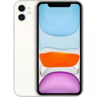 Смартфон Apple iPhone 11 64 ГБ RU, Dual: nano SIM + eSIM, белый