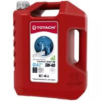 Синтетическое моторное масло TOTACHI NIRO HD Synthetic 5W-40, 4 л, 1 шт