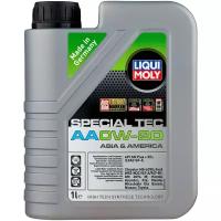 Масло моторное Liqui Moly SpecialTec AA 0w20 синтетическое, SP/GF-6A, для бензинового двигателя, 1л, арт. 8065