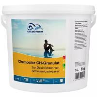 Chemoform Кемохлор-СН быстрорастворимый гипохлорит кальция (хлор 70% ) в гранулах, 5 кг /0401005