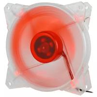 Вентилятор CROWN 120*120*25 1500об/мин 20дБ 4LED 3pin+MOLEX CMCF-12025S-1210, красный