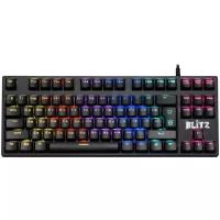 Игровая клавиатура Defender Blitz GK-240L RU Rainbow Black USB