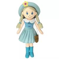 Мягкая игрушка ABtoys Кукла в шляпе и с сумочкой, 50 см