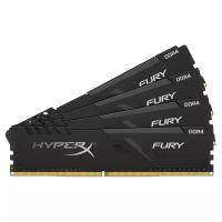 Оперативная память HyperX Fury 16 ГБ (4 ГБ x 4 шт.) DDR4 3200 МГц DIMM CL16 HX432C16FB3K4/16