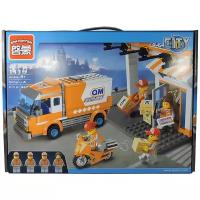 Конструктор Qman City Экспресс-доставка 337 дет. Enlighten Brick