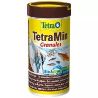 TetraMin Granules Основной корм для всех видов декоративных рыб 250мл (гранулы)