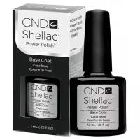 CND Базовое покрытие Shellac Base Coat, прозрачный, 7.3 мл, 54 г