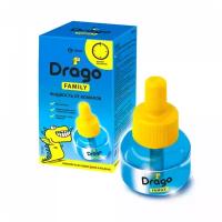 Жидкость для фумигатора Grass Drago family от комаров NS-0001, 48 г, 30 мл, 30 ночей, синий