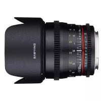 Объектив Samyang 50mm T1.5 AS UMC VDSLR Sony E, черный