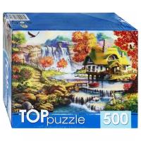 Пазл Рыжий кот TOP puzzle Домик и виноградник (ХТП500-4232), 500 дет