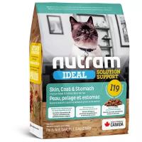 Корм для кошек Nutram при проблемах с ЖКТ, с лососем, с курицей 1.13 кг