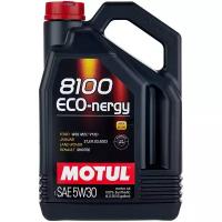 Синтетическое моторное масло Motul 8100 Eco-nergy 5W30, 4 л, 4.6 л