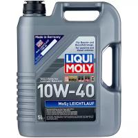 Синтетическое моторное масло LIQUI MOLY MoS2 Leichtlauf 10W-40, 5 л