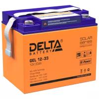 Аккумуляторная батарея DELTA Battery GEL 12-33 12В 33 А·ч